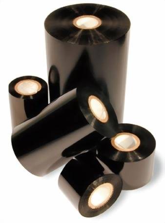 Термо-трансферная лента 80мм*300м Black, Wax, Out, 1" 