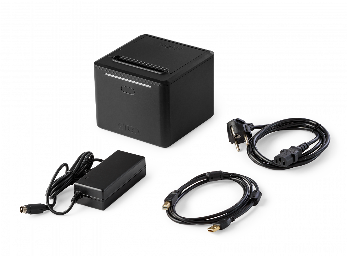 АТОЛ 22 v2 Ф Черный. с ФН 1.2 15 мес. USB. RS-232. Ethernet. 5.0 