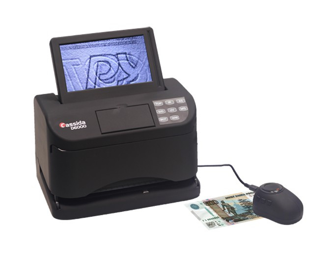 Детектор  банкнот Cassida D 6000E артикул 0021-1631                  