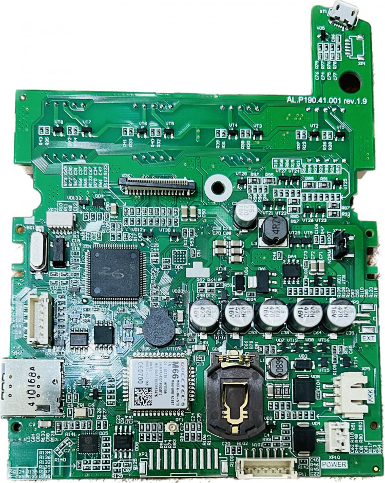 Блок управления+блок коммуникации AL.P190.41.000-03BM rev.1.9 (2G, WiFi, Bluetooth) артикул 46444                  