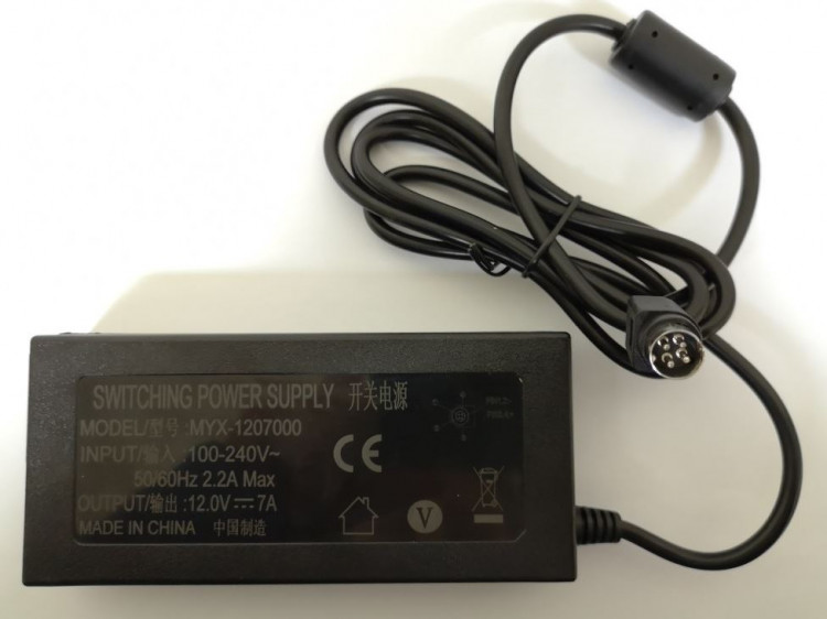 Блок питания для POS-Терминалов (4PIN 12V 7A) артикул 47891                  
