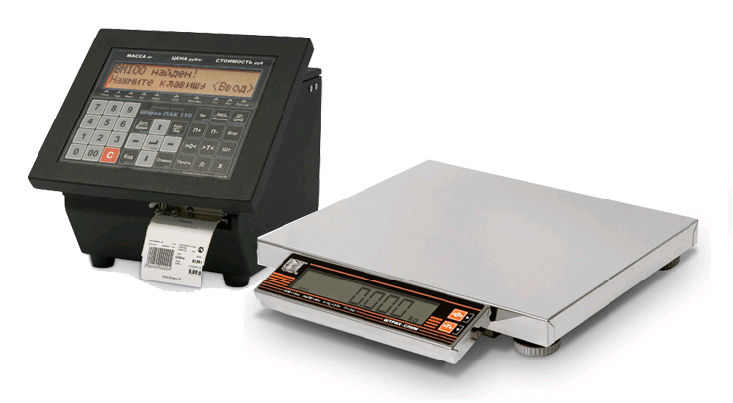 Весы Штрих СЛИМ 500М 150-20.50 Д1Н (POS2) артикул 0021-2082