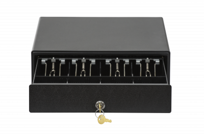Денежный ящик АТОЛ CD-330-B черный, 330*380*90, 24V