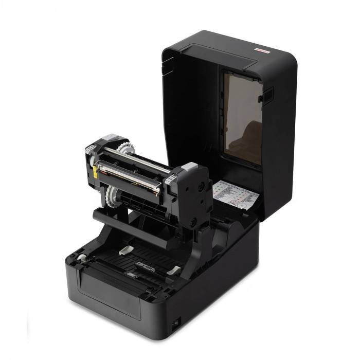 Термотрансферный принтер этикеток MERTECH TLP400 (USB, Ethernet) Black артикул 9898 