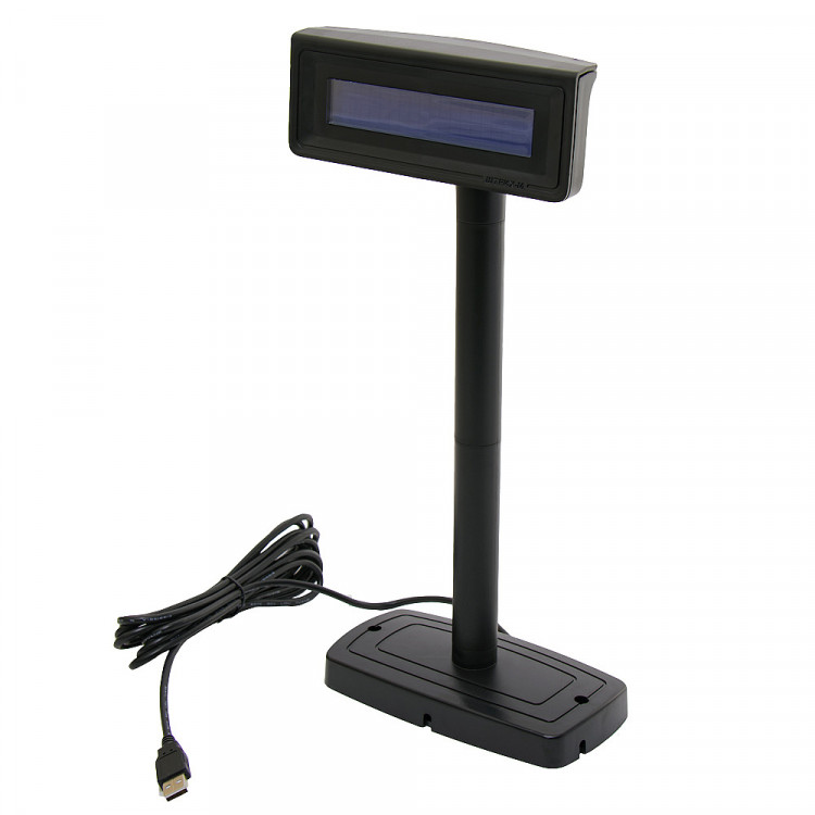Дисплей покупателя ШТРИХ-T D3-USB-PB (чёрный) артикул 150136 Дисплей покупателя ШТРИХ-T D3-USB-PB (чёрный)