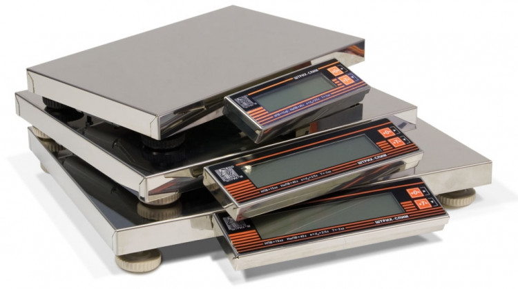 Весы Штрих СЛИМ 300М 15-2.5 Д1Н (POS2) артикул 117037 ДП1 POS USB