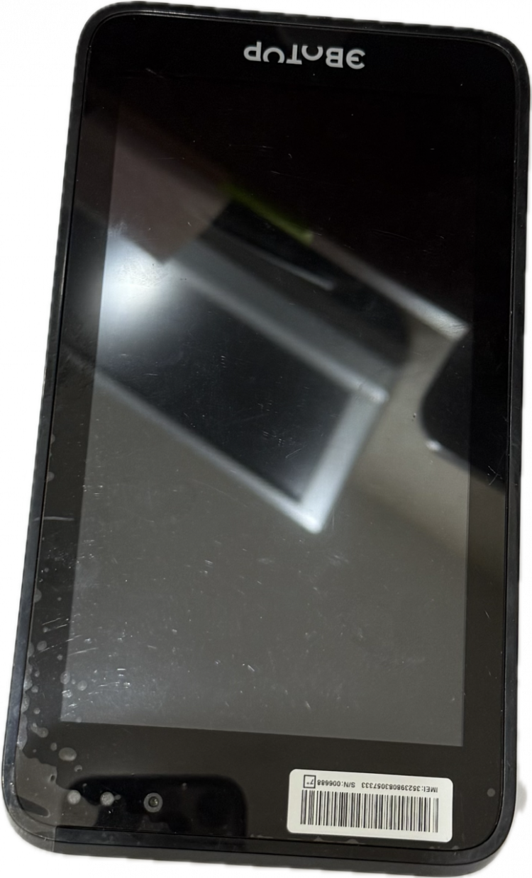 Экран 7.3 в сборе (сенсорный экран с рамкой,световодом и дисплеем) артикул EN-00009983                  