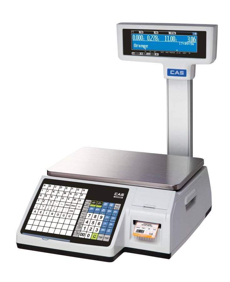 Весы с печатью этикеток CAS CL-3000P 