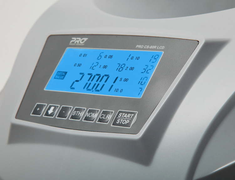 Счетчик монет PRO CS 80R LCD артикул 0021-2256