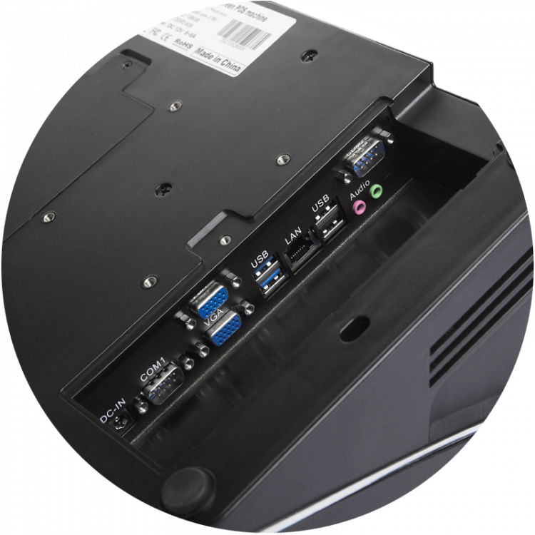 Сенсорный терминал PayTor Hammer, Celeron J4125 артикул H-312-4410-10x             DDR4 4 Гб, 2,5