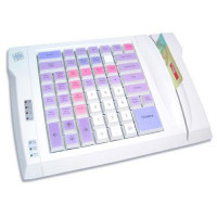 Программируемая клавиатура  LPOS-064-M12 (PC/2), (с ридером)