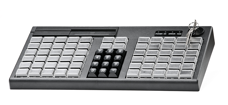 Программируемая клавиатура АТОЛ KB-76-KU (c ридером) 
